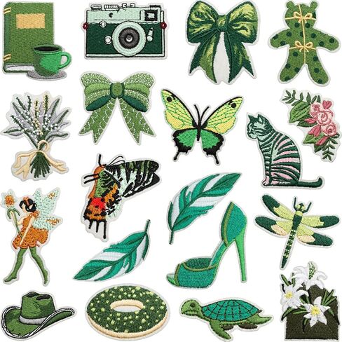 26pcs Jungle Animal Iron on Patches for Kids, Cute Safari Embroidered Appliques with Elephant, Lion, Giraffe, Zebra, Crocodile, Trees, for Clothes, Backpacks, Jackets, DIY Crafts in Kuwait