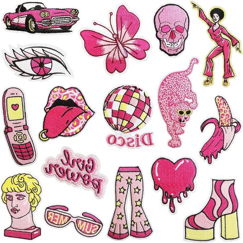 26pcs Jungle Animal Iron on Patches for Kids, Cute Safari Embroidered Appliques with Elephant, Lion, Giraffe, Zebra, Crocodile, Trees, for Clothes, Backpacks, Jackets, DIY Crafts in Kuwait