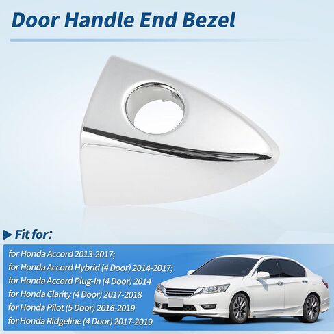 Front Driver Side Door Handle End Bezel for Honda Accord 2013-2017 for Honda Pilot Clarity 2017-2018 No.72184T2AG21 in Saudi Arabia