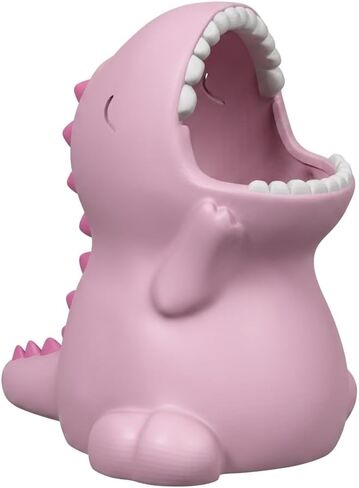 Cute Dinosaur Desktop Pen and Pencil Holder, Novelty T-Rex Desk Organizer (Light Blue) in Kuwait