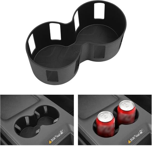 SMABEE 3PCS Center Console Organizer for Honda Prologue EV/Acura ZDX 2026 2025 2024 Accessories, Cup Holder Insert + Armrest Storage Box + Lower Center Console Storage Tray (Black) in Kuwait