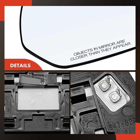 A-Premium 2-PC للسائق والراكب زجاج مرآة ساخن مع لوحة دعم متوافقة مع Subaru Outback 2015-2017، Crosstrek 2016-2017، Legacy 2015-2017، WRX 2016-2021 in Kuwait