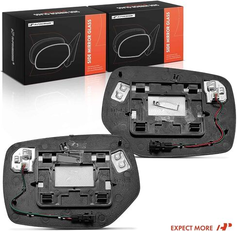A-Premium 2-PC للسائق والراكب زجاج مرآة ساخن مع لوحة دعم متوافقة مع Subaru Outback 2015-2017، Crosstrek 2016-2017، Legacy 2015-2017، WRX 2016-2021 in Kuwait