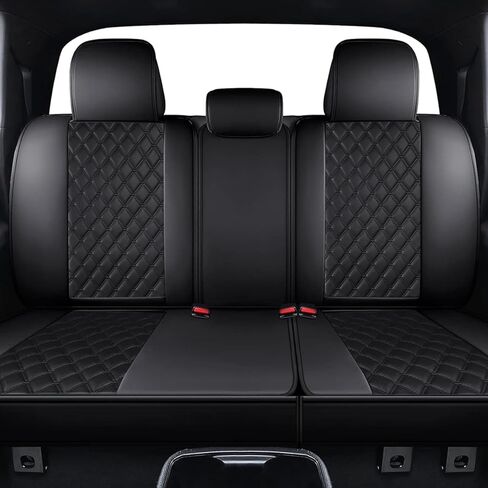 أغطية مقاعد مخصصة لـ Tacoma Gen 3rd 2016-2023 Double Cab Crew Cab SR/SR5، TRD Sport، TRD Off-Road، TRD Pro، شاحنات محدودة، مجموعة كاملة من أغطية مقاعد تاكوما الجلدية الفاخرة المقاومة للماء in Kuwait