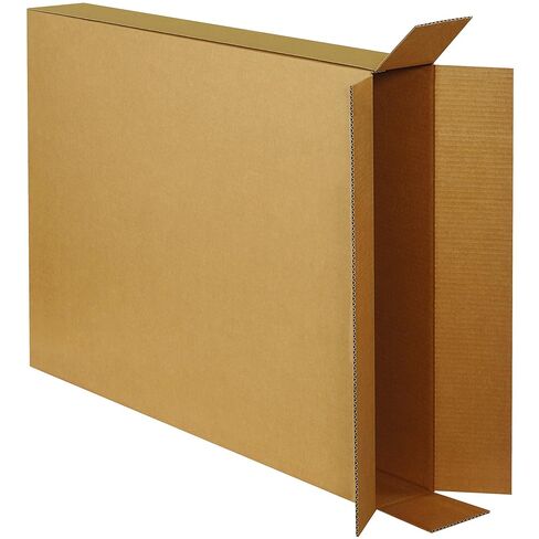 Aviditi 28538FOLMS Side Loading Moving Boxes, 28"L x 5"W x 38"H, Kraft (Pack of 20) in Saudi Arabia
