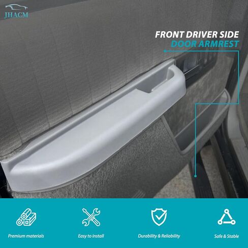 15691229 Front Inner Door Armrest Pads Panel Handle LH & RH Side Compatible with 1988-1994 Chevrolet Blazer Suburban GMC C/K Replace for Part Replace 15691230 in Saudi Arabia