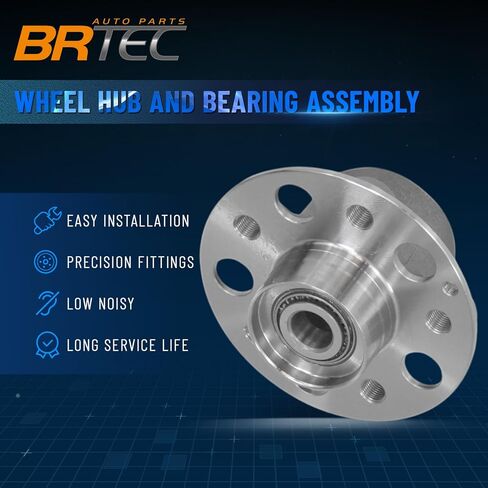 BRTEC 1PC 2303300325 Front Left or Right Wheel Hub and Bearing Assembly Compatible with Mercedes-Benz CLS/E/SL Series & AMG Models 2003-2012 in Kuwait