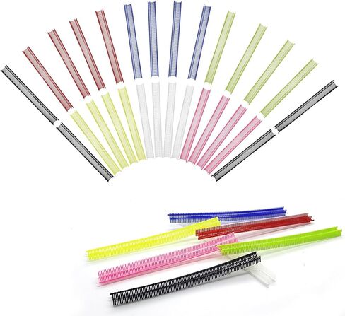 2800Pcs Micro Stitch Gun Fasteners, 0.18 Inch (4.5mm) Fine Barbs, 7 Colors for Mini Micro Tagging Gun, for Hemming, Basting, Repair & Crafts – Fasteners Only, NOT for Standard tag Guns in Saudi Arabia