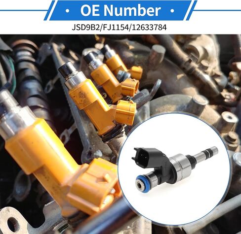 1 Pc No.12633784/JSD9B2 Fuel Injector for Buick LaCrosse 2011-2016 Car Engine Flow Match Fuel Nozzle in Kuwait