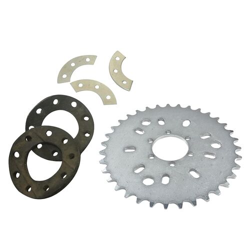 35T 9 Hole Rear Sprocket Mounting Kit for 49cc 50cc 66cc 80cc Motorized Bicycle Bike Engine Parts in Saudi Arabia