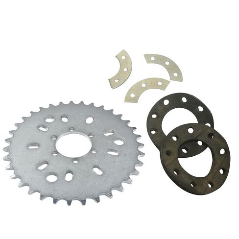 35T 9 Hole Rear Sprocket Mounting Kit for 49cc 50cc 66cc 80cc Motorized Bicycle Bike Engine Parts in Saudi Arabia