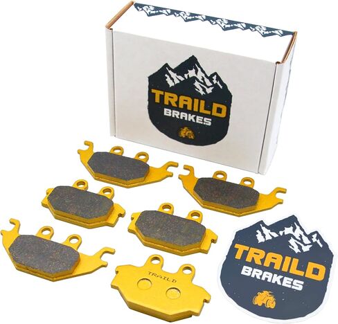 Traild Ceramic Brake Pad Set for Kymco UXV 450i/500/700i 2008-2021 Front & Rear in Kuwait