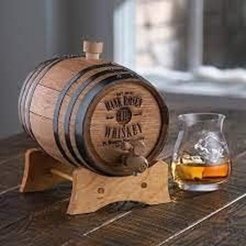 Whiskey Barrel Fragrance Oil 1 oz Bottle Premium Grade for Candle and Soap Making by Midway Mercantile in Kuwait