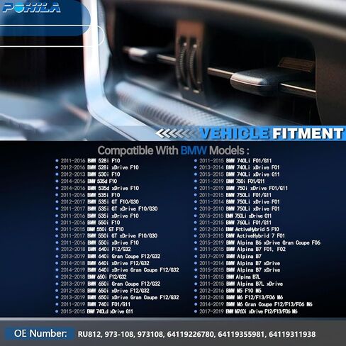 مقاوم محرك منفاخ HVAC متوافق مع BMW 528i 530i 535d 535i 550i GT xDrive 640i 650i Gran Coupe 740i 740Li 750i 750Li 760Li Alpina B7، استبدال # 64119226780، 64119355981 in Kuwait