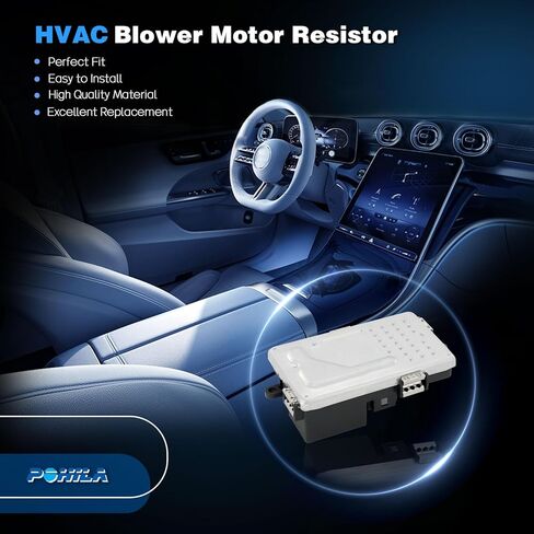 مقاوم محرك منفاخ HVAC متوافق مع BMW 528i 530i 535d 535i 550i GT xDrive 640i 650i Gran Coupe 740i 740Li 750i 750Li 760Li Alpina B7، استبدال # 64119226780، 64119355981 in Kuwait