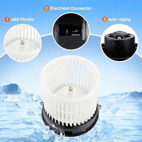 مروحة محرك سخان HVAC مناسبة لـ 2012-2018 Nissan Versa، 2014-2017 Nissan Versa Note، استبدال 700285، استبدال السيارات الهوائية in Kuwait