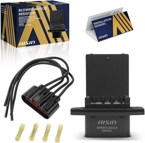 AISIN AFTERMARKET BMRFD-00335 HVAC Blower Motor Resistor Kit - Compatible with Ford Explorer 2002-2007, Explorer Sport Trac 2007, Expedition 2003-2006, Lincoln Aviator 2003-2005 in Kuwait