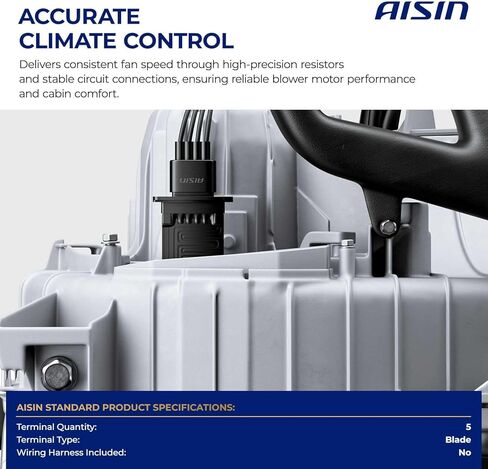 AISIN AFTERMARKET BMRZ-00127 HVAC Blower Motor Resistor - Compatible with Mazda 6 2014-2017 in Kuwait