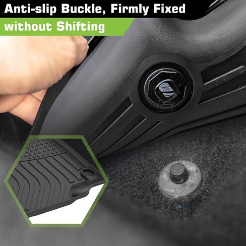 Floor Mats for Acura RDX 2019-2025, TPE Waterproof Non-Slip All Weather Protection Custom, Floor Mats & Cargo Liner for Acura RDX 2019 2020 2021 2022 2023 2024 2025 in Kuwait