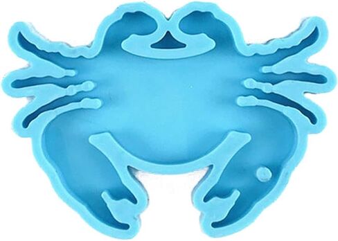 Silicone Molds for Epoxy Resin Crab Series Keychain Epoxy Resin Mold Jewelry Earrings Pendants Silicone Mould DIY Crafts Decorations Casting Tool in Kuwait