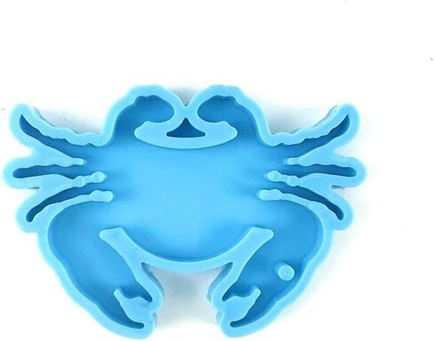 Silicone Molds for Epoxy Resin Crab Series Keychain Epoxy Resin Mold Jewelry Earrings Pendants Silicone Mould DIY Crafts Decorations Casting Tool in Kuwait