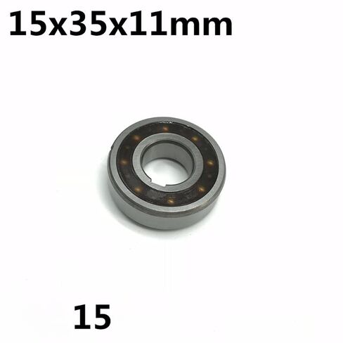 2pcs 15 15x35x11 Mm 6202 Bearing with Keyway Sprag Freewheel Backstop Clutch Industrial Bearings Gears in Kuwait