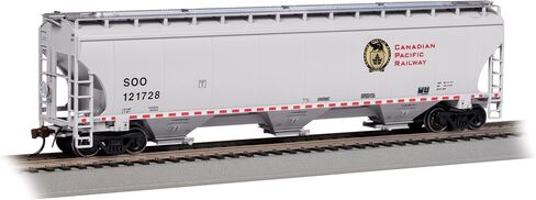 Bachmann Trains - Trinity 5161 3-Bay Covered Hopper - Canadian Pacific #121728 (SOO) - HO Scale in Kuwait