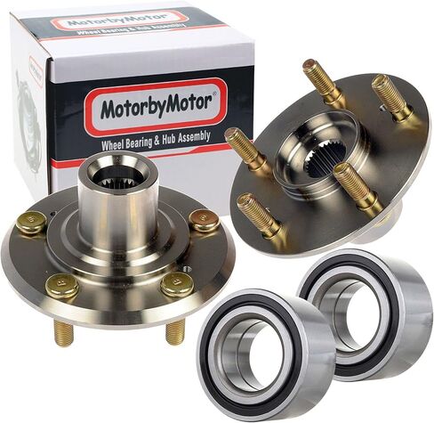 MotorbyMotor 930-451 Front Heavy Duty Wheel Bearing Assembly with 5 Lugs Fits for 1999-2004 Honda Odyssey Wheel Bearing and Hub Assembly 510059-2pk in Kuwait