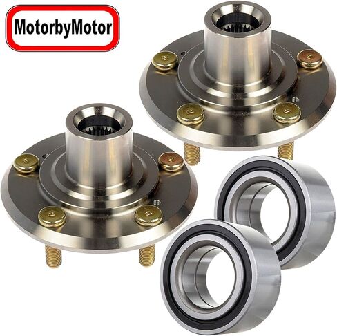 MotorbyMotor 930-451 Front Heavy Duty Wheel Bearing Assembly with 5 Lugs Fits for 1999-2004 Honda Odyssey Wheel Bearing and Hub Assembly 510059-2pk in Kuwait