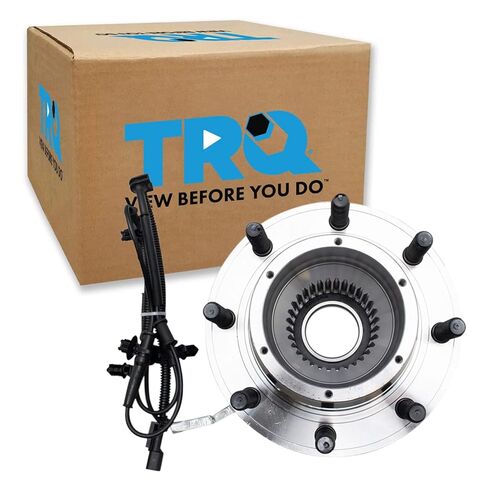 TRQ Front Wheel Bearing and Hub Assembly Compatible with 2017-2022 Ford F-350 Super Duty 4 Wheel Drive Cab and Chassis Dual Rear Wheels DRW in Kuwait
