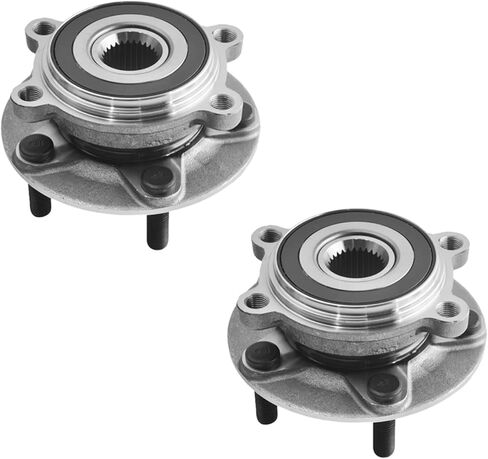 PM Auto Pair of 2 Front Wheel Hub Bearing Assembly Compatible with 2016-2021 Mazda CX-3 L4 2.0L in Kuwait