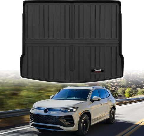 Custom for 2018-2024 VW Tiguan 5 Seat Cargo Mats Trunk Liner All Weather TPE Protection Mat Accessories (for 2018-2024 VW Tiguan) in Saudi Arabia
