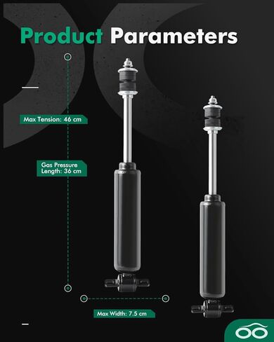 SCITOO Shocks Absorbers, Front Gas Struts Shock Absorber Fit for 1991 1992 1993 1994 1995 1996 1997 1998 1999 Chevy C1500,1992 1993 1994 1995 1996 1997 GMC C1500 Suburban 344265 34983 Set of 2 in Kuwait