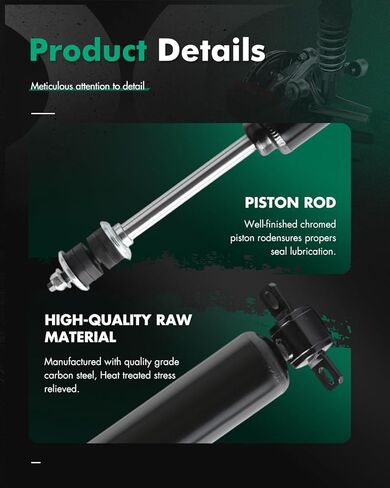 SCITOO Shocks Absorbers, Front Gas Struts Shock Absorber Fit for 1991 1992 1993 1994 1995 1996 1997 1998 1999 Chevy C1500,1992 1993 1994 1995 1996 1997 GMC C1500 Suburban 344265 34983 Set of 2 in Kuwait
