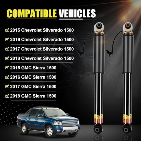 84176631 84178213 4PCS Z95 Front Rear Shocks Struts Assembly w/Magnetic Compatible with Chevy Silverado 1500 2015-2018,fits for GMC Sierra 1500 2015-2018 in Saudi Arabia