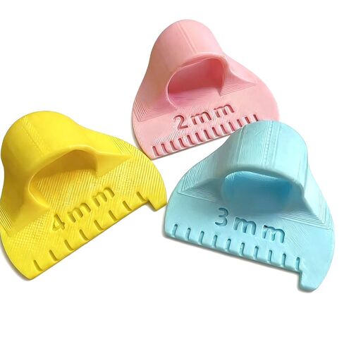 Quilting Supplies Quilting Ruler Three Sizes Easy Stitching Tool for Sewing Templates Uniform Hand Stitching Spacing Guide for Patching Repairing and Embroidery DIY Sewing Aid（Three Colors） in Saudi Arabia