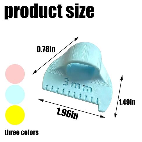 Quilting Supplies Quilting Ruler Three Sizes Easy Stitching Tool for Sewing Templates Uniform Hand Stitching Spacing Guide for Patching Repairing and Embroidery DIY Sewing Aid（Three Colors） in Saudi Arabia