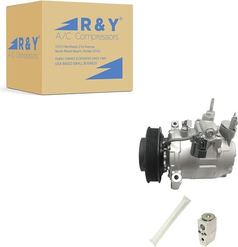 RYC Automotive Air Conditioning Compressor and Clutch Kit KT DF81-01 (Fits Buick Lucerne 3.8L 2006, 2007, 2008) in Kuwait