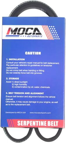 حزام ضاغط 4PK835 EPDM مناسب 1998-2001 لـ Acura Integra 1.8L in Kuwait