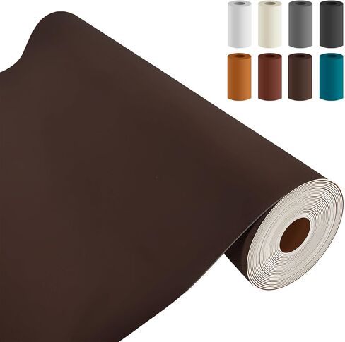 Leather Repair Patch 17X158 Inch Self Adhesive Leather Repair, Large Leather Repair Tape for Couches, Furniture, Car Seats, Cabinets, Sofa, Handbags (Black, 17X158 Inch) in Saudi Arabia