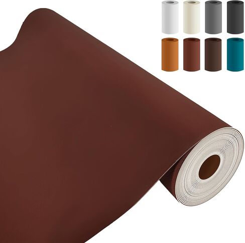 Leather Repair Patch 17X158 Inch Self Adhesive Leather Repair, Large Leather Repair Tape for Couches, Furniture, Car Seats, Cabinets, Sofa, Handbags (Black, 17X158 Inch) in Saudi Arabia