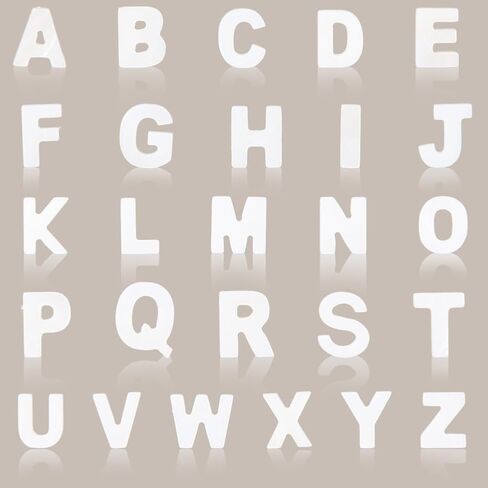 SUNNYCLUE 1 Box 52Pcs 26 Styles Alphabet Charms Beads Letter Shell Beads Bulk Initial Freshwater A-Z Ocean Beach Summer Beaded Natural Seashell Spacers for Jewelry Making Beading Bracelets DIY Craft in Kuwait