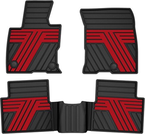 Original Cargo Mat and Rear Backrest Mat for 2018-2024 Chevrolet Traverse - Custom Fit for PU Leather Trunk Mat and Backrest Mat - All Weather Anti-Slip Cargo Liner for Chevy Traverse 2018-2024 in Saudi Arabia