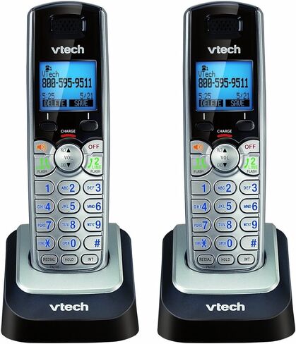 سماعة ملحقات VTech DS6101 لـ VTech DS6151، فضي. عبوة من 2 in Kuwait