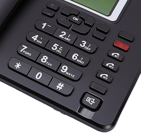 Tangxi 4G GSM هاتف أرضي لاسلكي مع بطاقة SIM، هاتف مكتب GSM كلاسيكي لاسلكي مع SOS في حالات الطوارئ، سهل الاستخدام للعمل أو العائلة in Kuwait