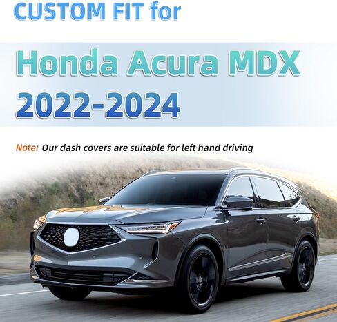 SKYLOTEC داش غطاء مخصص صالح ل Acura MDX 2022 2023 2024 غطاء لوحة القيادة حصيرة داش وسادة حامي السجاد in Kuwait