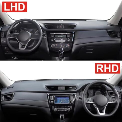 Fit for Honda Vezel 2014-2018,Dash Cover,Dash Mat,Dashboard Cover,Black Car Dashboard Cover Nonslip Mat Carpet,Car Accessories in Saudi Arabia
