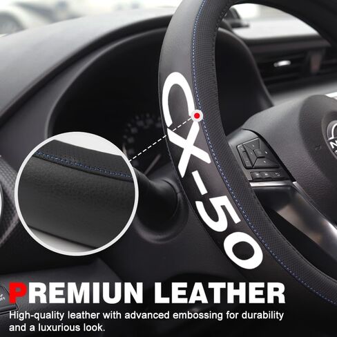 XITER Leather Steering Wheel Cover for CX50,CX-50 2023-2026 in Kuwait