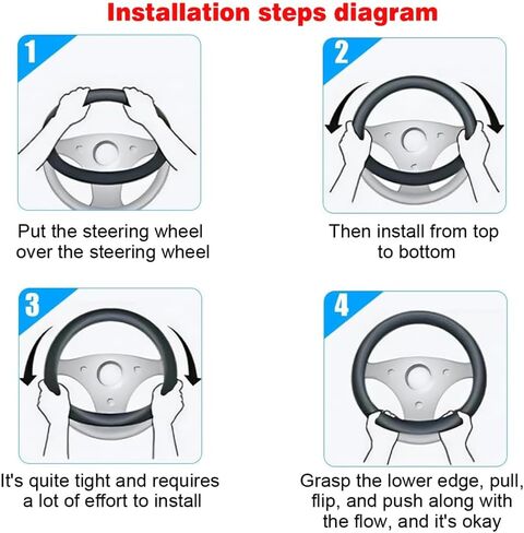 XITER Leather Steering Wheel Cover for CX50,CX-50 2023-2026 in Kuwait