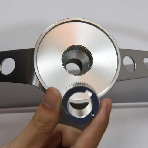 ZCN 3/4" Keyway Marine Boat Steering Wheel Hub Adapter 3 Bolts in Saudi Arabia